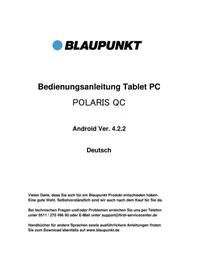 BLAUPUNKT Polaris QC - Tablet