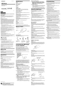 VAIO PCGA-UMS3 SONY