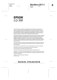 EPSON LQ-300 - Imprimante à impact matriciel