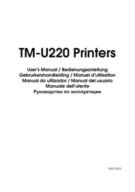 EPSON TM-U220 - Receipt printer