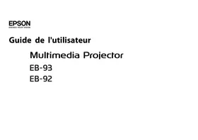 EPSON EB-93H - Vidéoprojecteur