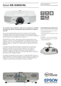 EPSON EB-G5600NL - Vidéoprojecteur