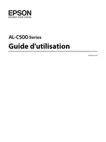 EPSON WORKFORCE AL-C500 SERIES - Imprimante multifonction laser