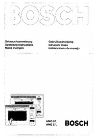 BOSCH HMG8700 - Mikrowellenherd