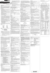 EL-520XG SHARP