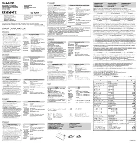 EL-126R SHARP