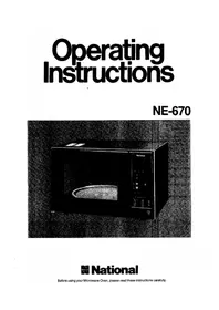 PANASONIC NE-670 - Mikrowellenherd