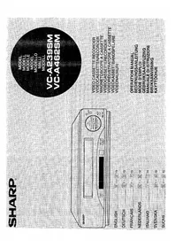 SHARP VC-A239SM - Videorekorder