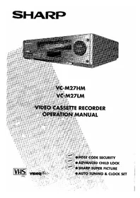 SHARP VC-M27 - Videorekorder