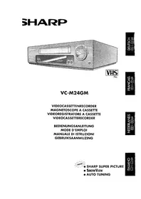 SHARP VC-M24 - Videorekorder