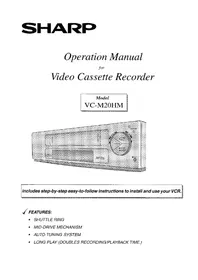 SHARP VC-M20 - Videorekorder
