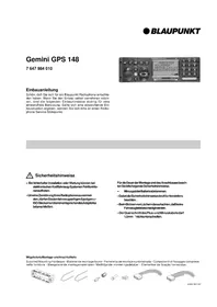 Gemini GPS 148 BLAUPUNKT