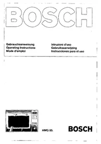 BOSCH HME8500 - Mikrowellenherd