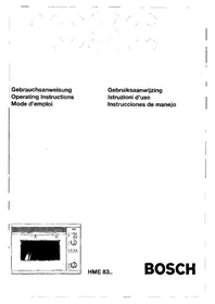 BOSCH HME8320 - Mikrowellenherd