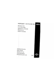 AEG MICROMAT114 - Mikrowellenherd