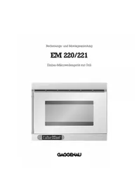 GAGGENAU EM221 - Mikrowellenherd