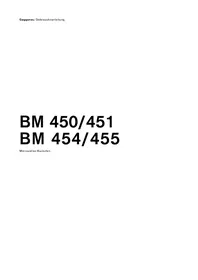 BM454130 GAGGENAU