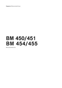 BM451130 GAGGENAU