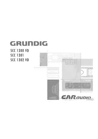 GRUNDIG SCC 1301 - Autoradio