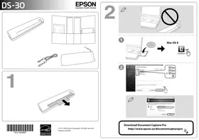 EPSON WORKFORCE DS-30 - Scanner portable