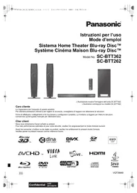 PANASONIC SC-BTT362EG - Sistema home cinema
