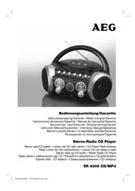 AEG SR 4305 CD/MP3 - CD-Player