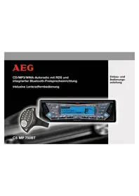 AEG CS MP 750 BT - Autoradio