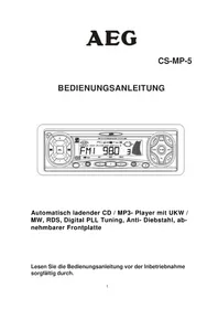 AEG CS MP 560 IR - Autoradio