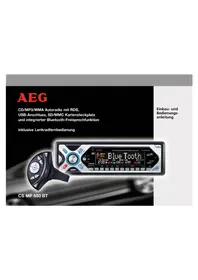 AEG CS-MP 850BT - Autoradio