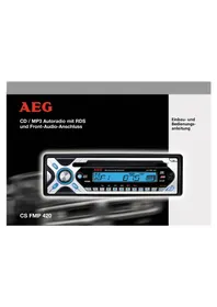 AEG CS FMP 420 - Autoradio