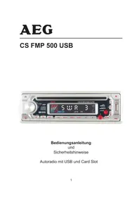 AEG CS FMP 550 USB - Autoradio