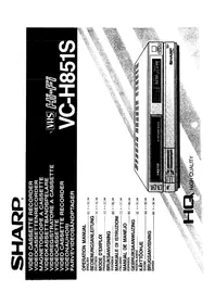 SHARP VC-H851S - VCR