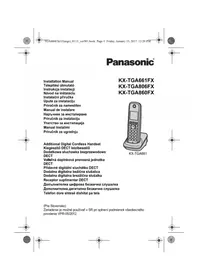 KX-TGA860FX PANASONIC