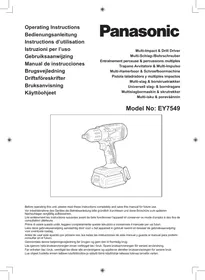 PANASONIC EY-7549 - Boormachine