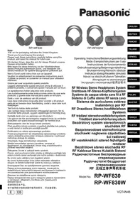 RPWF830WEB PANASONIC