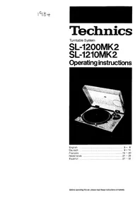 SL1210MK2 PANASONIC