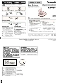 PANASONIC SLSX469 - Headphones