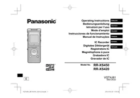 RR-XS450E PANASONIC