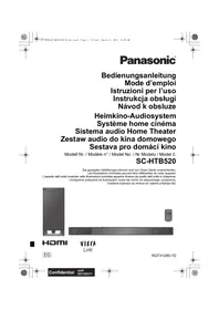 SC-HTB520 PANASONIC