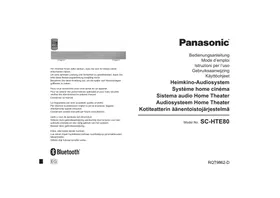 PANASONIC SC-HTE80EG - Barra audio