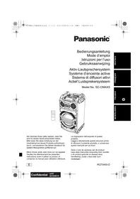 PANASONIC SC-CMAX5 - Bluetooth lautsprecher