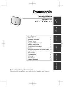 PANASONIC VL-FKD2EX - Video Intercom