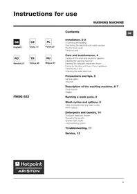 Hotpoint Ariston FMSG 623B EU.L - Mosógép