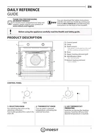 INDESIT IFW 6220 BL - Духовка