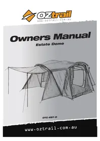 Manual OZtrail ESTATE Tent