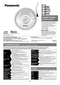PANASONIC SL-MP73J - CD Player