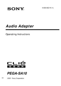 SONY Clié PEGA-SA10 - Digital Personal Assistant
