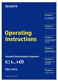 SONY Clié PEG-T415 - Digital Personal Assistant
