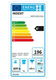 INDESIT IWSD 61051 B UA - стиральная машина