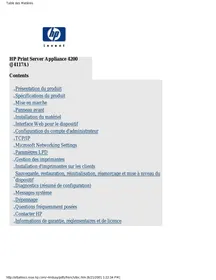 PRINT SERVER APPLIANCES HP